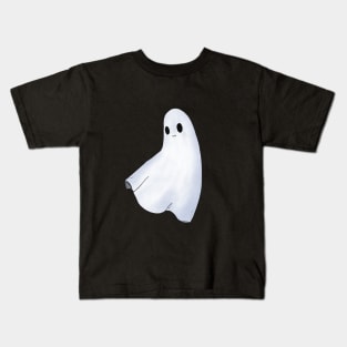 Ghost Emotions Sad Happy :3 Kids T-Shirt